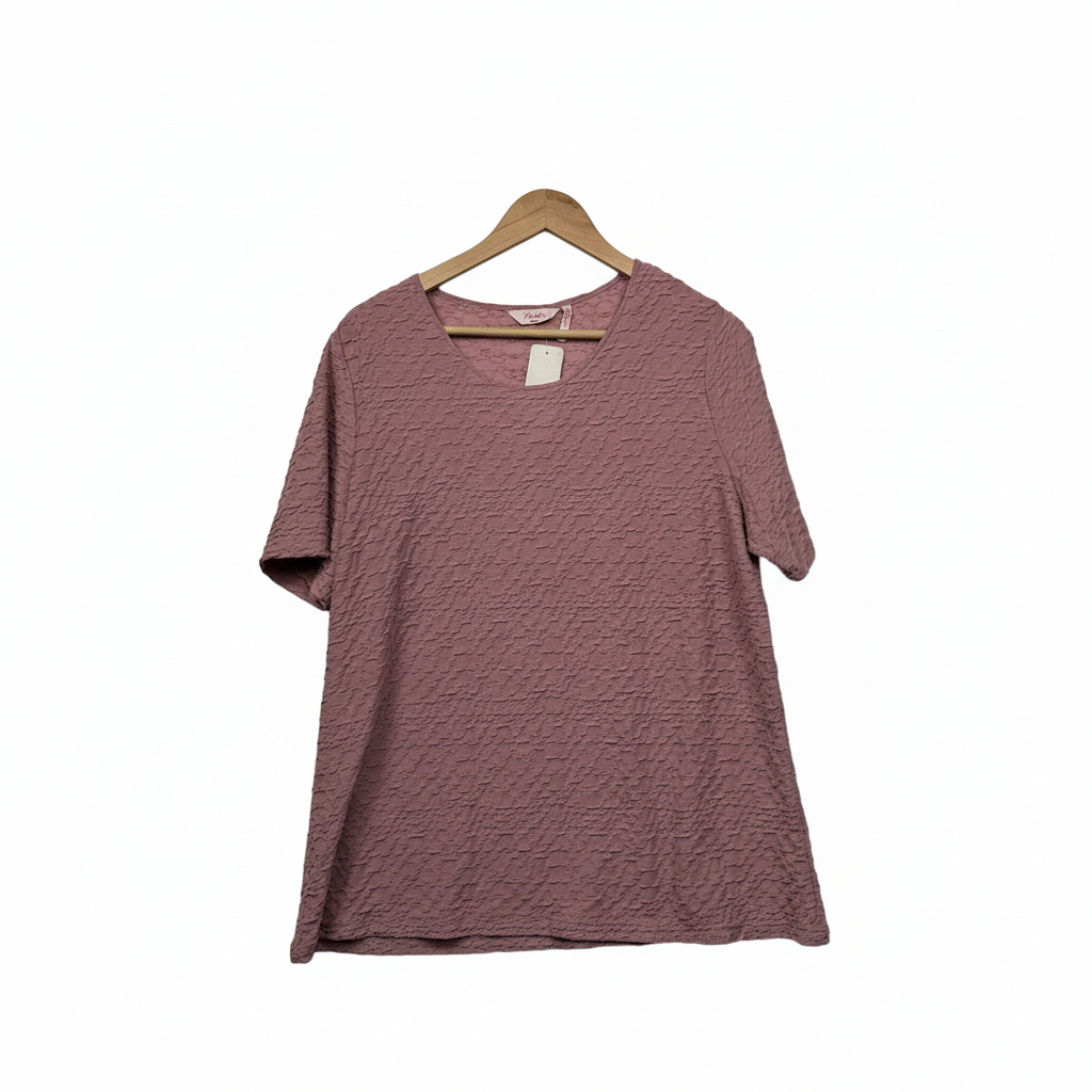 Millers Dusty Pink Textured Knit Top - Size 16