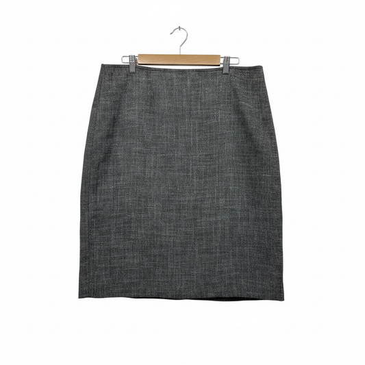 Perri Cutten Grey Skirt - Size 18