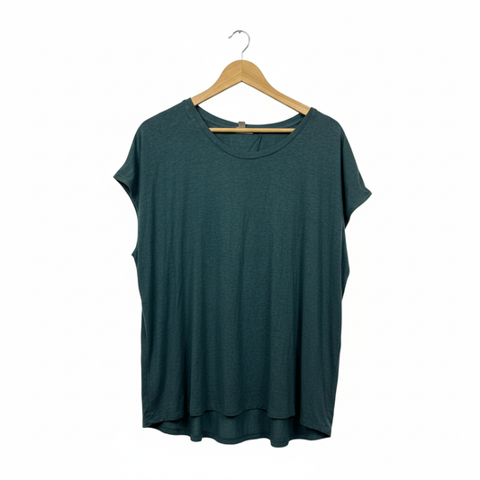 Sussan Teal Green Oversized Tshirt Top - Size XL