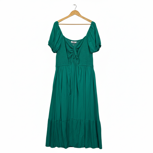Henry Oscar green midi dress size 24