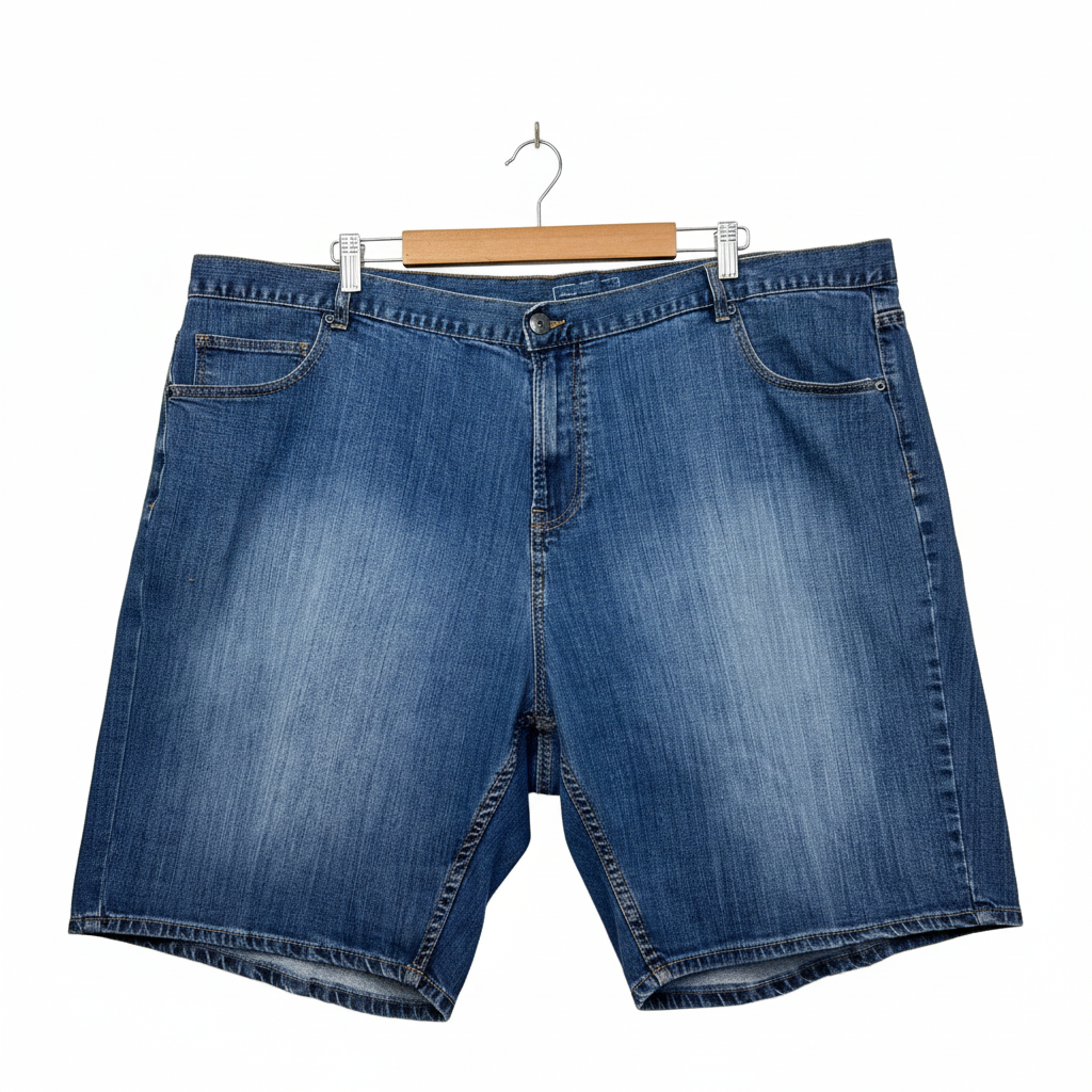 Mr Big Blue Denim Mens Shorts - Size 50