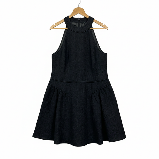 City Chic Black Dress - Size 16/S