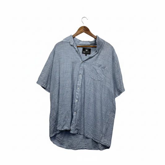 DBK Apparel light blue textured short sleeve shirt size 5XL