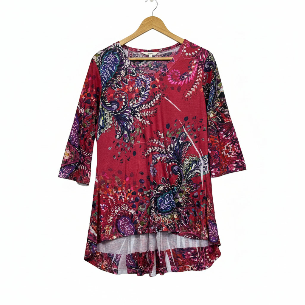 Millers Multicoloured Paisley Print Tunic Size 18