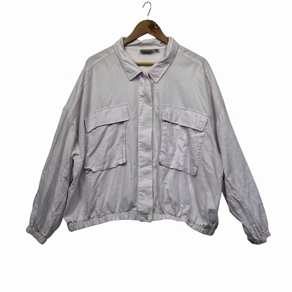 Sussan Lilac Lightweight Jacket Top - Size 18