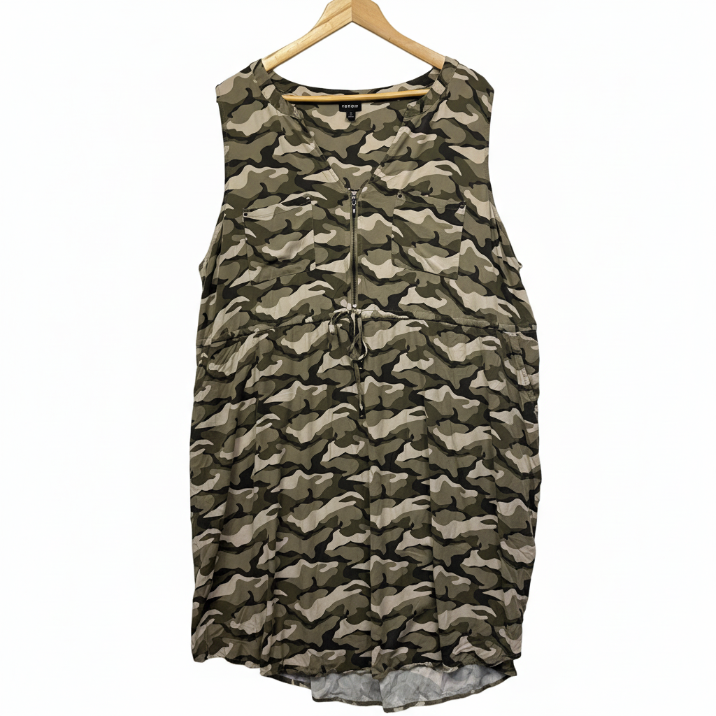 Torrid Camouflage Print Pants - Pocket Detail