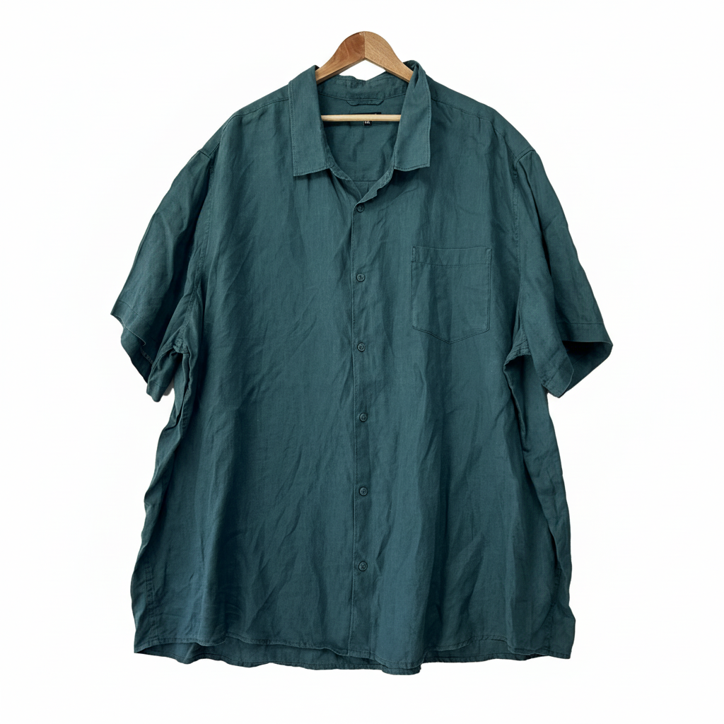 Target Man Plus Teal Shirt - Size 7XL
