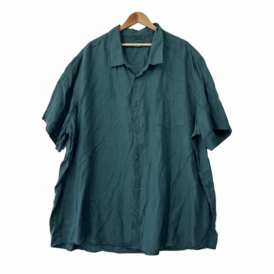 Target Man Plus Teal Shirt - Size 7XL