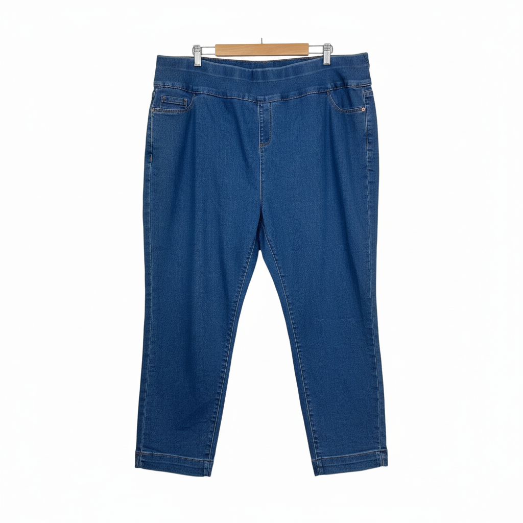 Autograph Blue Denim Ankle Pants - Size 26