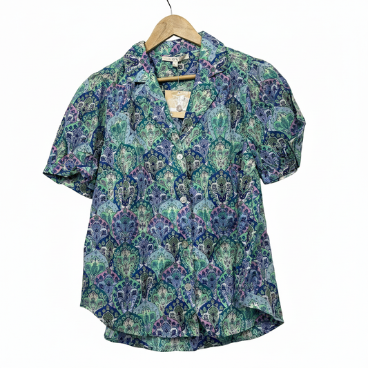 Noni B Multicolour Paisley Shirt - Size 16