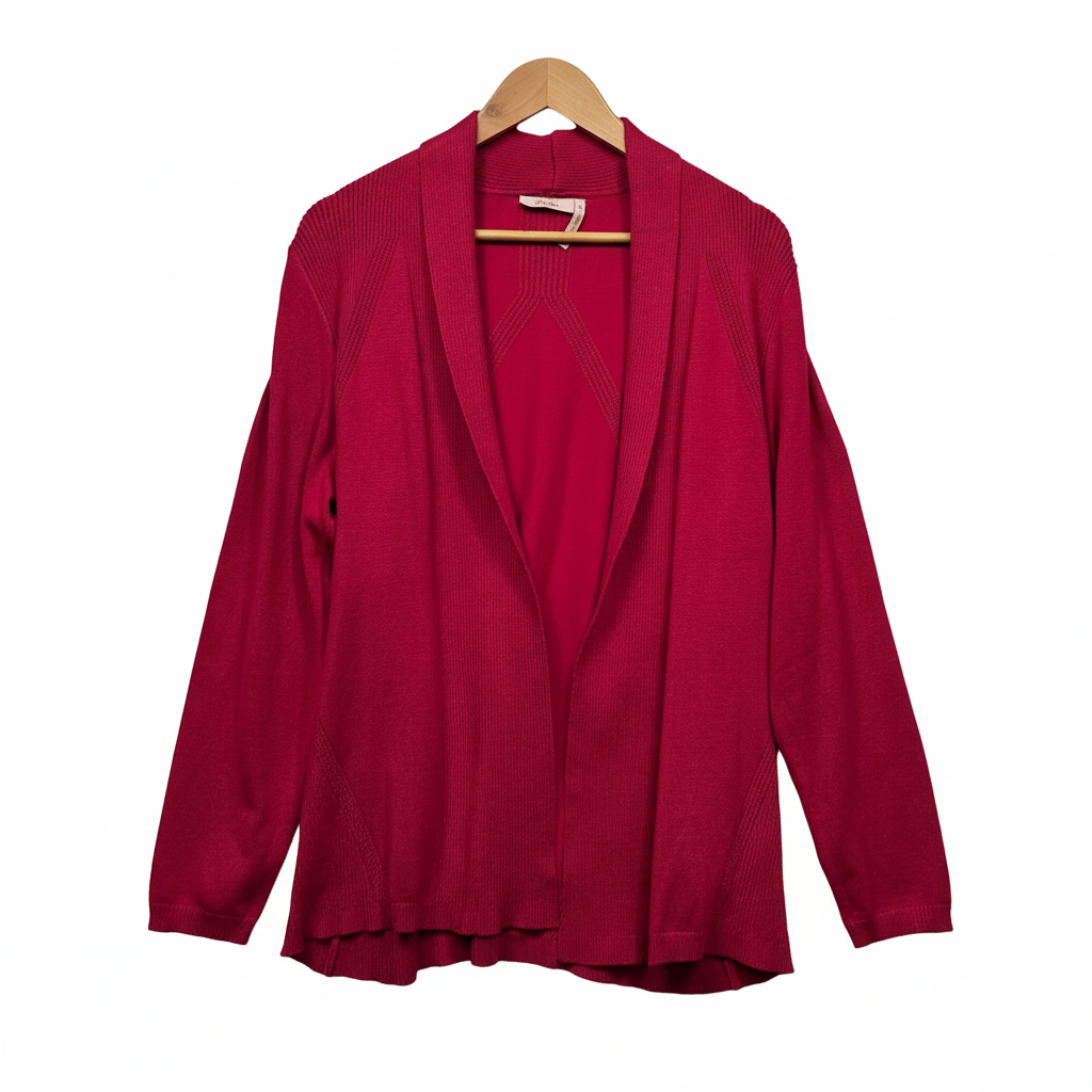 Millers Pink Textured Knit Cardigan Top - Size L