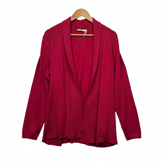 Millers Pink Textured Knit Top - Back View