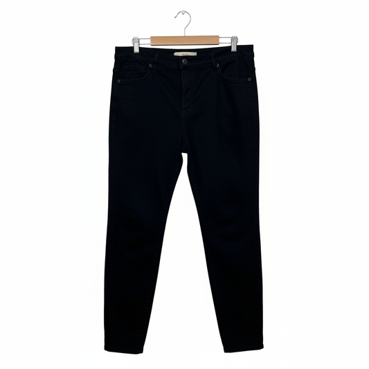 Supre black skinny ankle pants size 20 back view