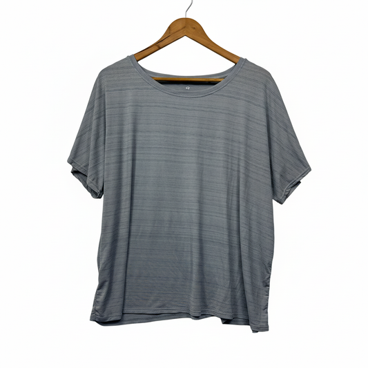 Grey oversized relaxed fit top size XL