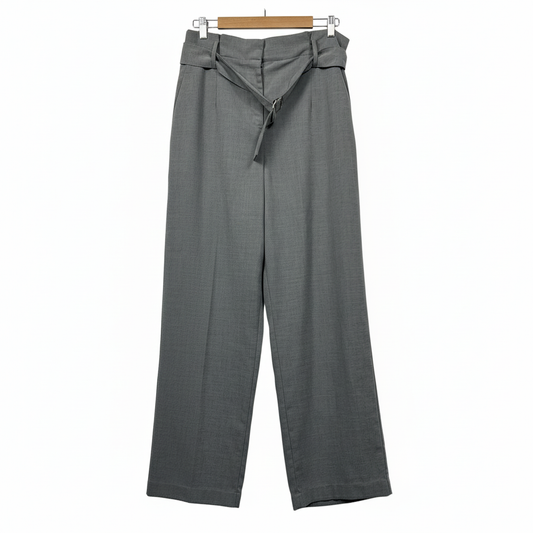 Portmans Grey Belted Pants - Size 14