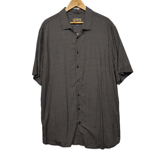 Johnny Bigg Black Brown Shirt - Size 2XLT