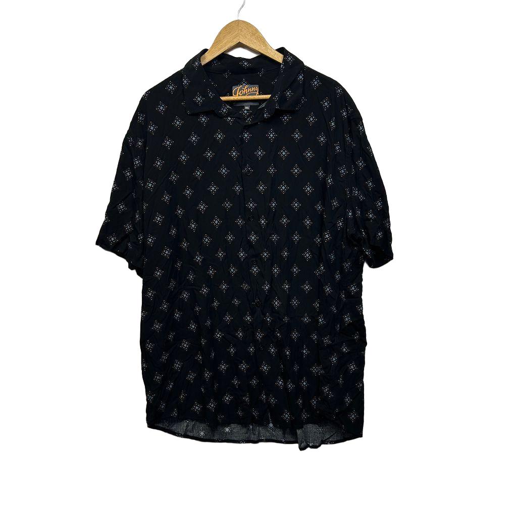 Johnny Bigg Navy Short Sleeve Shirt - Size 3XL