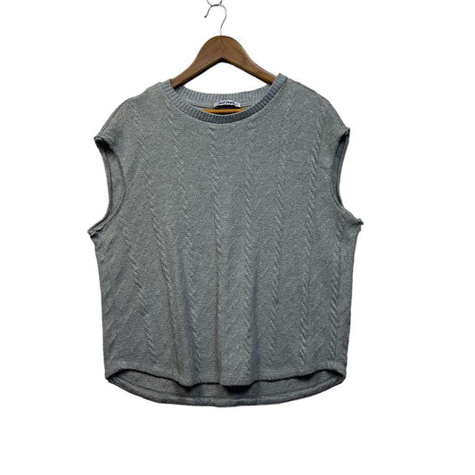 Just Jeans Grey Knit Top - Size XL