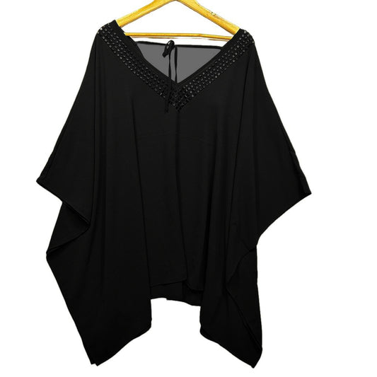 Autograph Black Embellished Top - Size 24