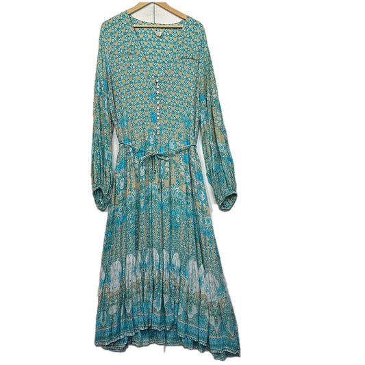 Mahli Green Boho Maxi Dress - Size XL-XXL