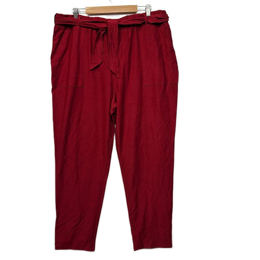 &me Red Cotton Pants - Size XL