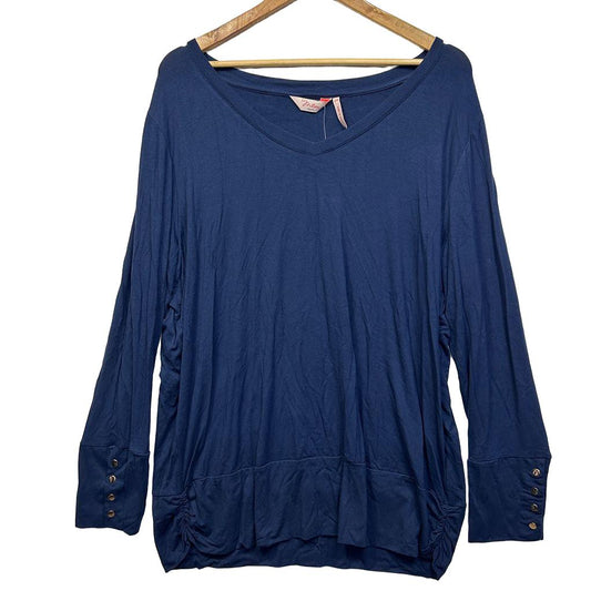 Millers Blue Casual Top - Size 20