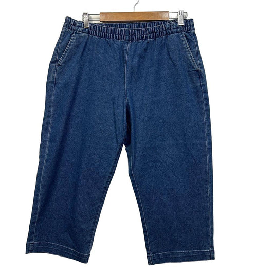 Millers Blue Cropped Denim Pants Jeans - Size 16