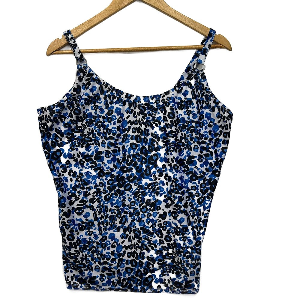 Millers Blue Tankini Swim Top - Size 20