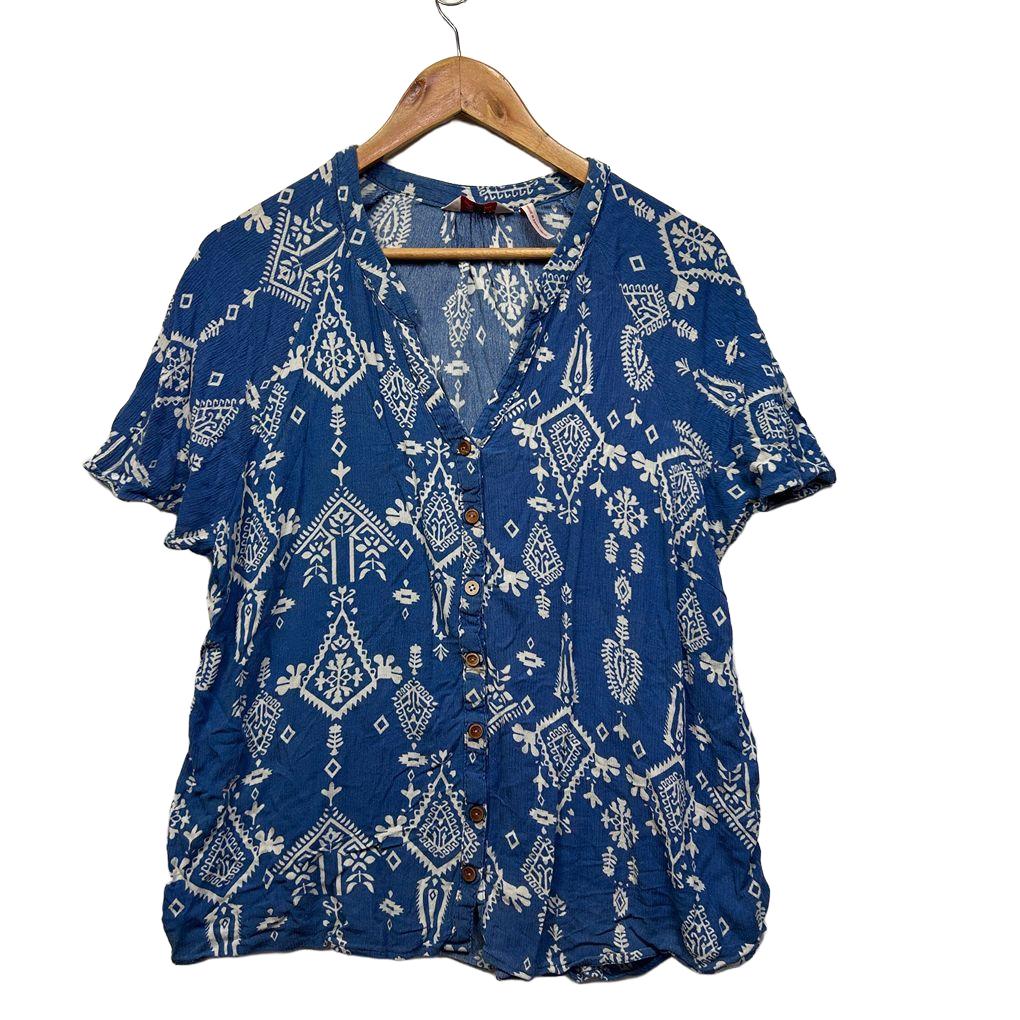 Millers Blue Top - Size 18