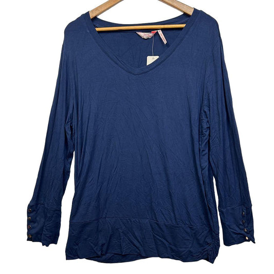 Millers Navy Casual Top - Size 20