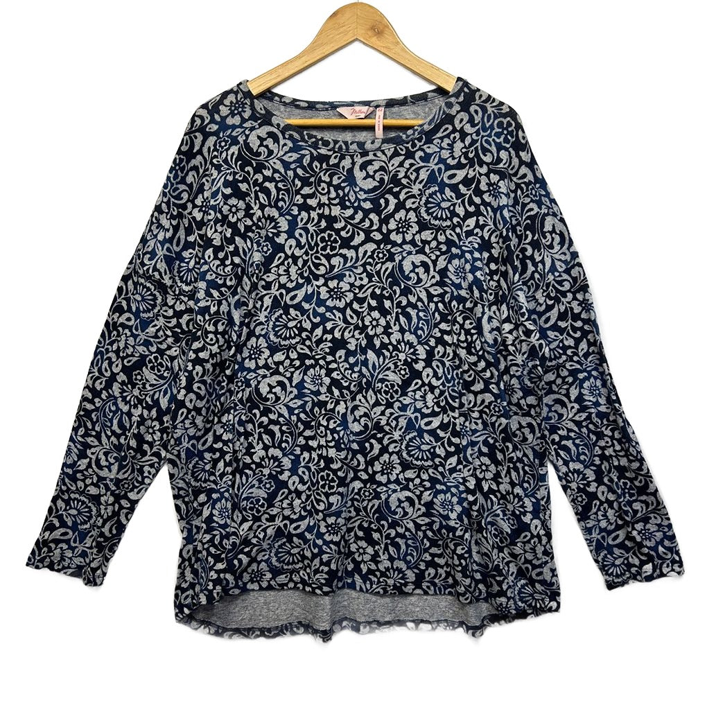 Millers Navy Top - Size 22
