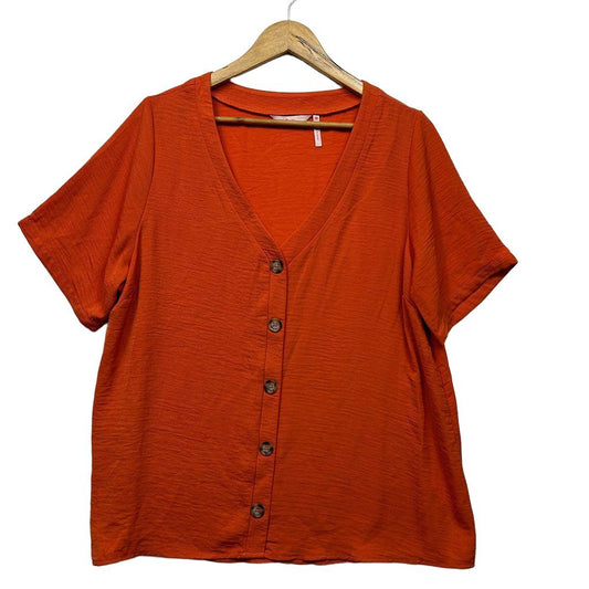 Millers Orange Top - Size 18