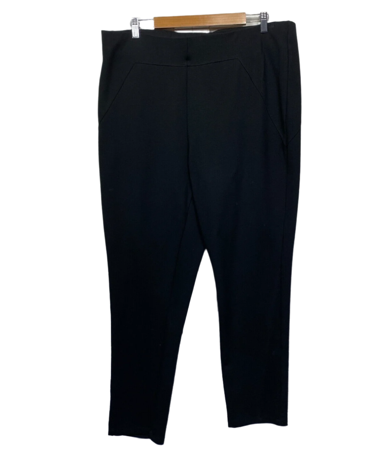 Katies Pants Size 2XL 18 Plus Black Pull On Office Workwear