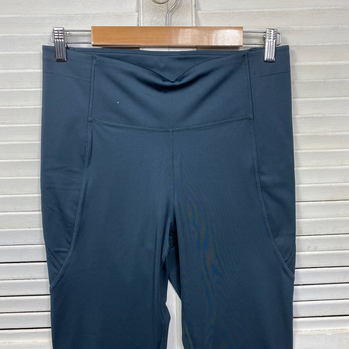 Activewear Leggings Size Large Blue Ankle 7/8 Length