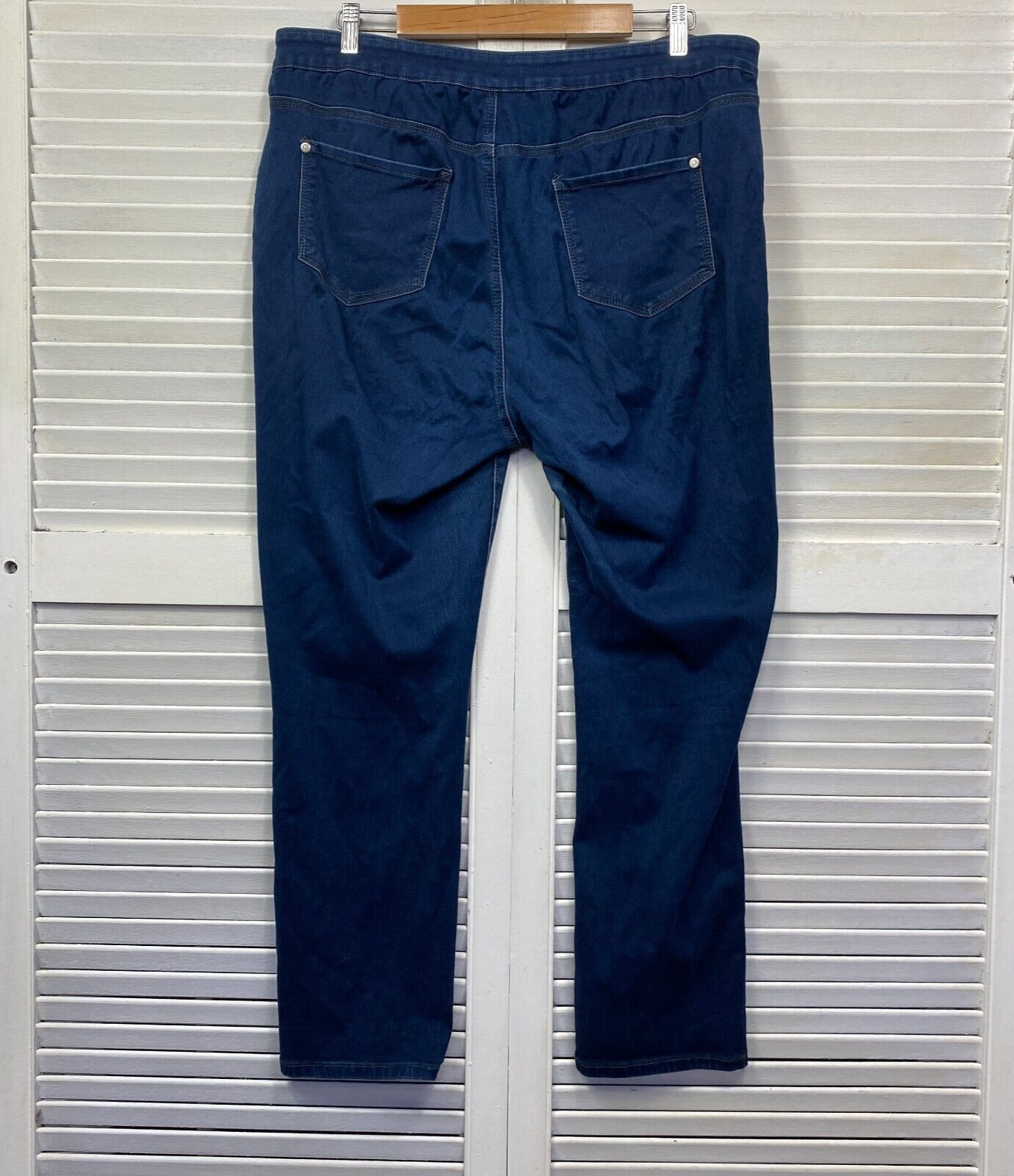 beme Jeans Pants Size 18 Plus Blue Pockets Denim Zip Fly