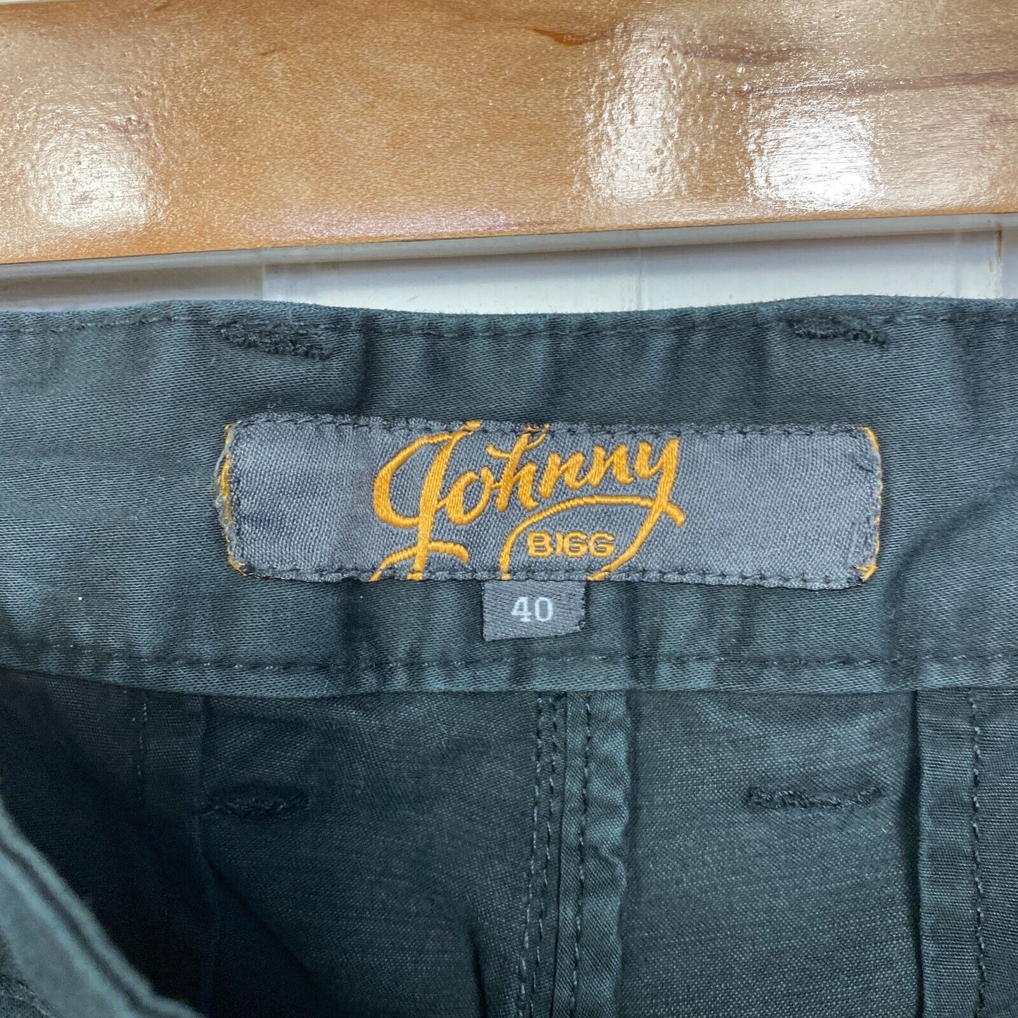 Johnny Bigg Mens Pants Size 40 Black