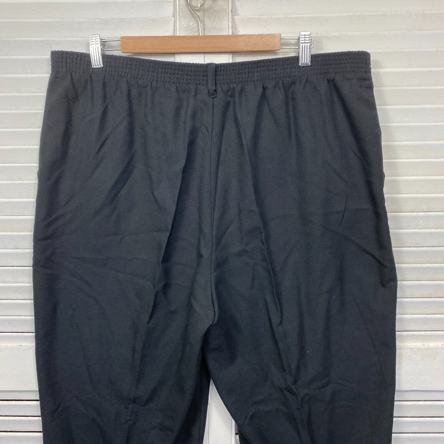 Millers Pants Size 20 Plus Black Pockets Elastic Waist