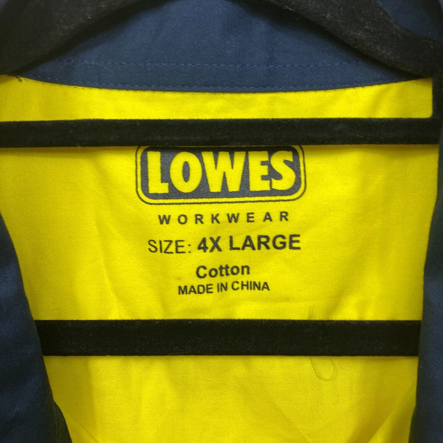 Lowes Workwear Shirt Mens 4XL Tradie Short Sleeve (Like New)