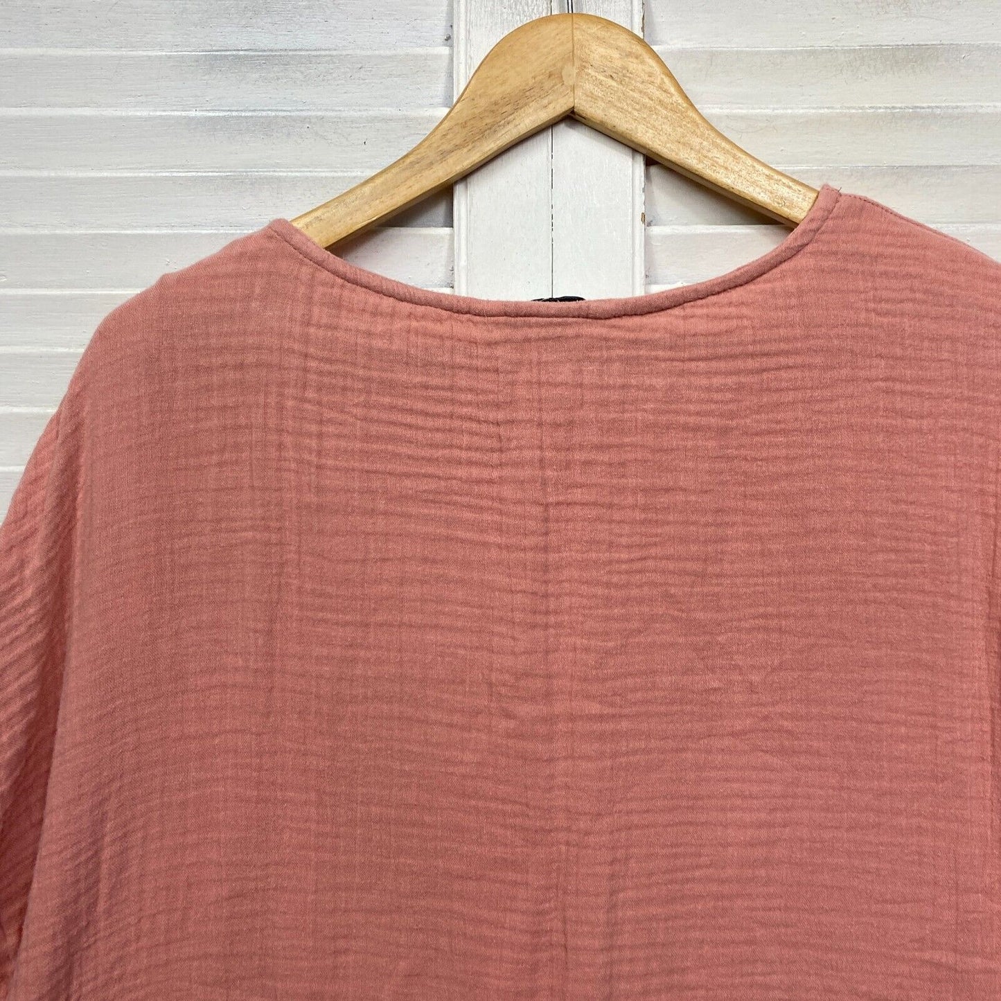 Target Top Size 14 Pink Short Sleeve Cotton Casual Preloved