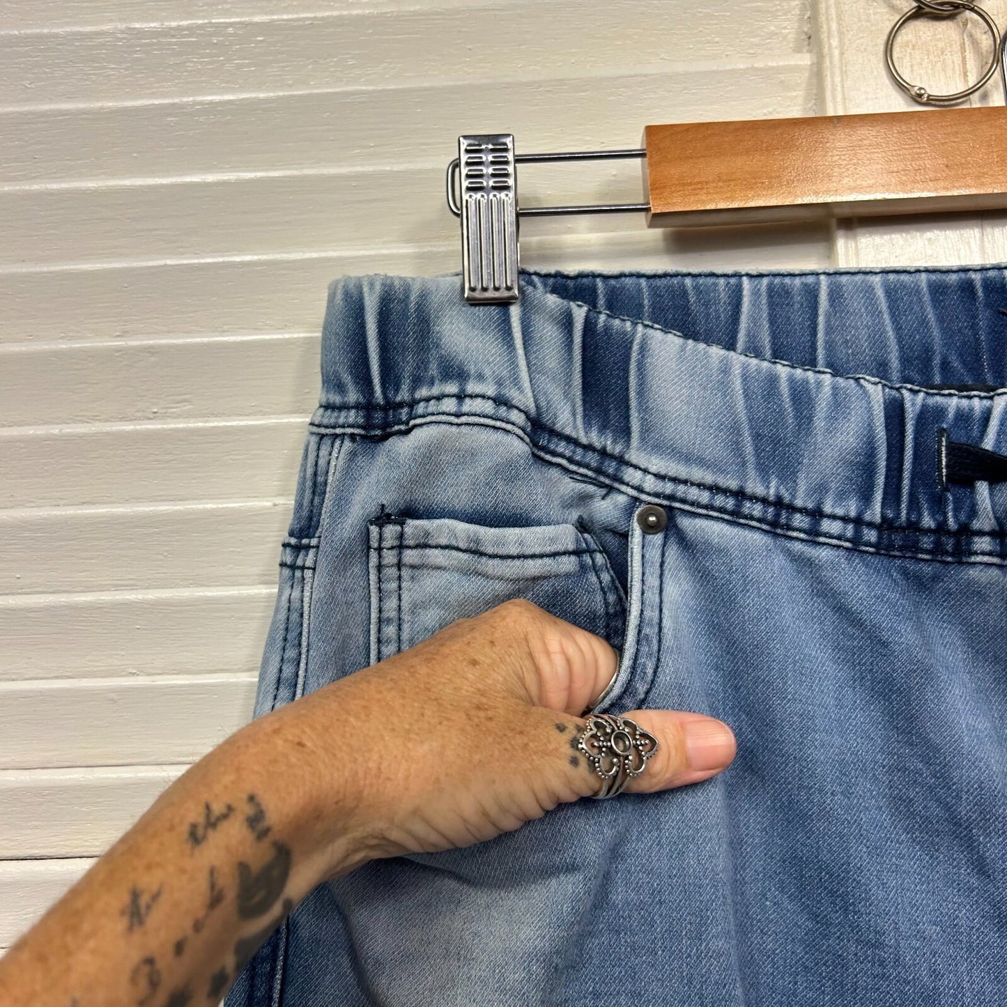 Johnny Bigg Jogger Denim Pants Jeans Size 38 Blue