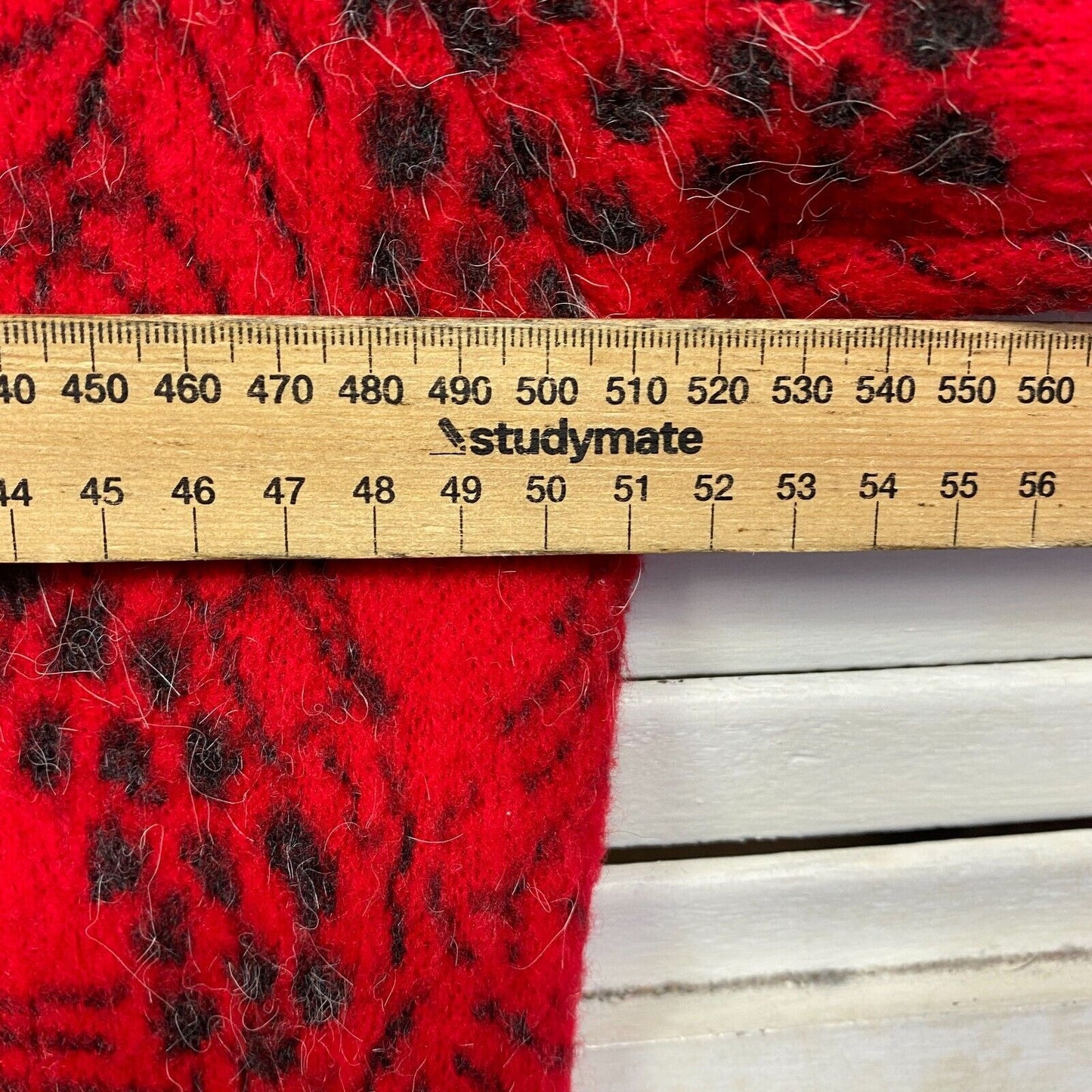 Vintage Cardigan Size 14 Red Black Made in Australia Knitwear Barricardo