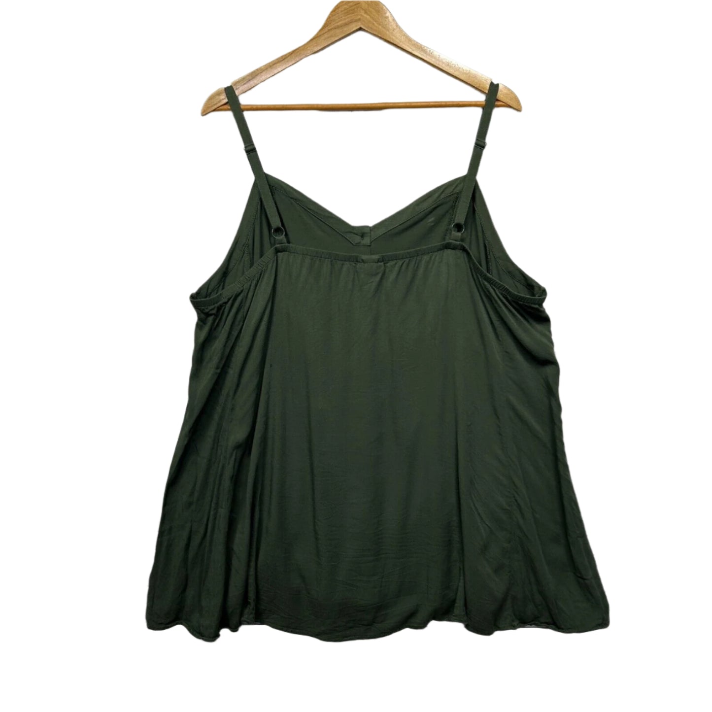 Torrid Top Singlet Size 24 26 Plus (3) Sleeveless Green