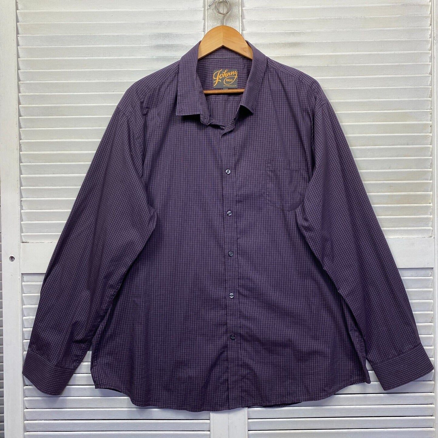 Johnny Bigg Shirt Mens Size 3XL Big Tall Long Sleeve Button Up