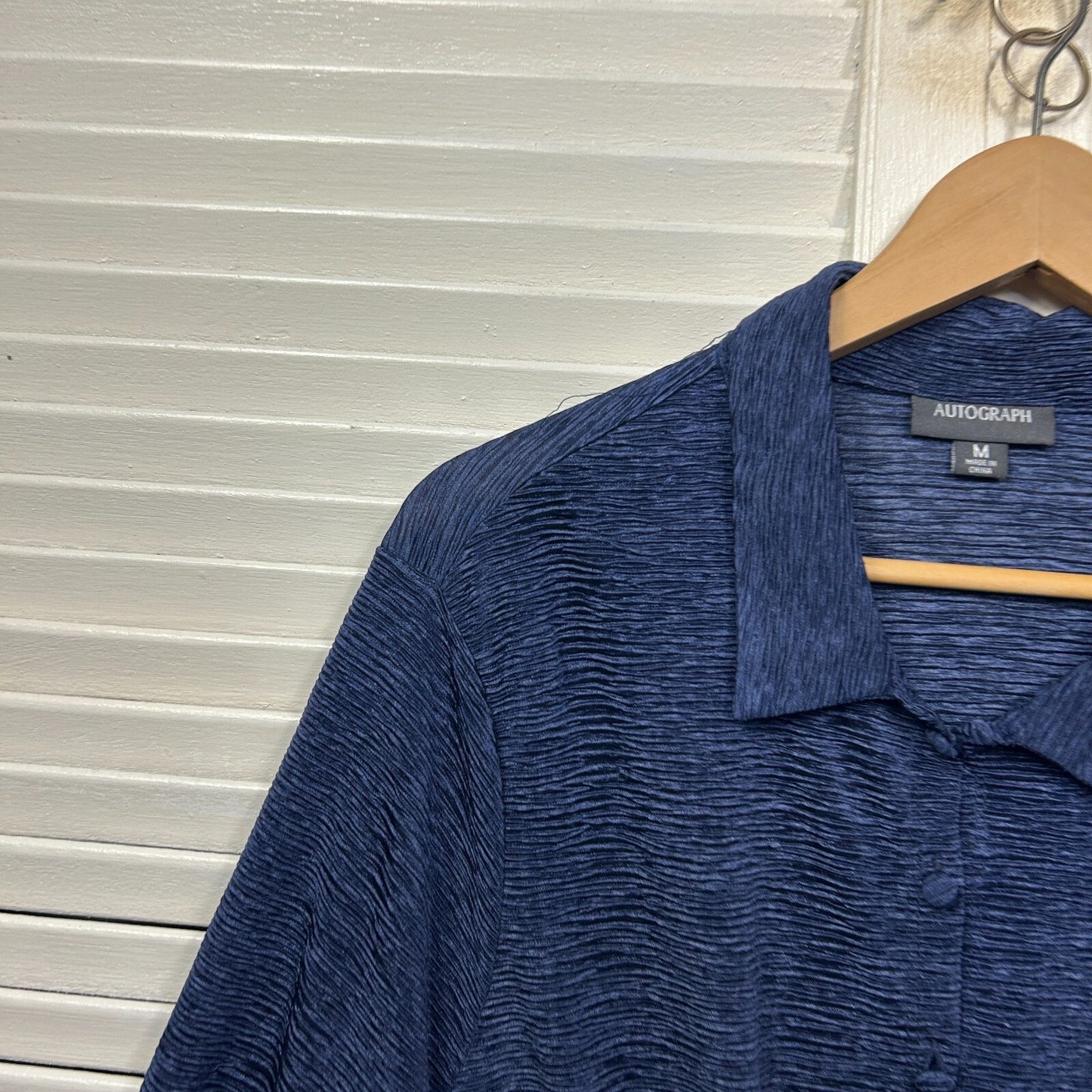 Autograph Top Size 18 Medium Plus Twist Front Long Sleeve
