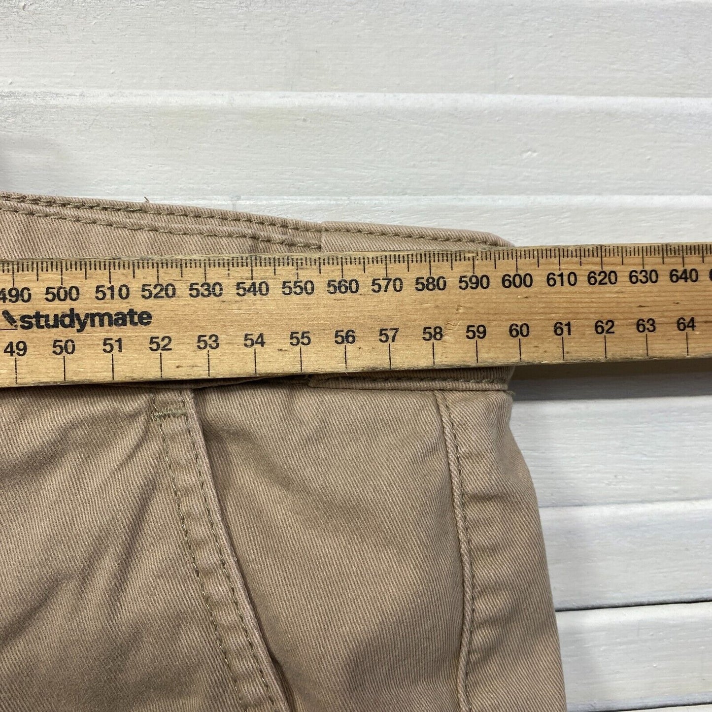 Mr Big Shorts Size 48 Plus Beige Pockets Big Tall Cotton