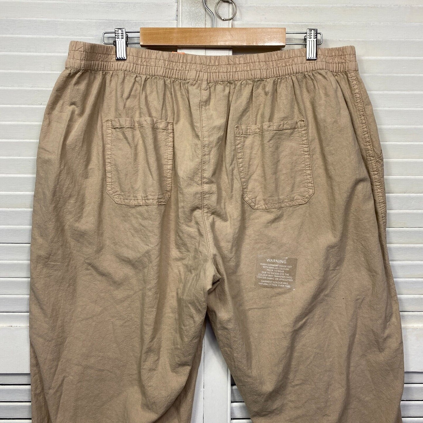 Millers Pants Size 18 Plus Beige Cropped 3/4 Length Pockets New