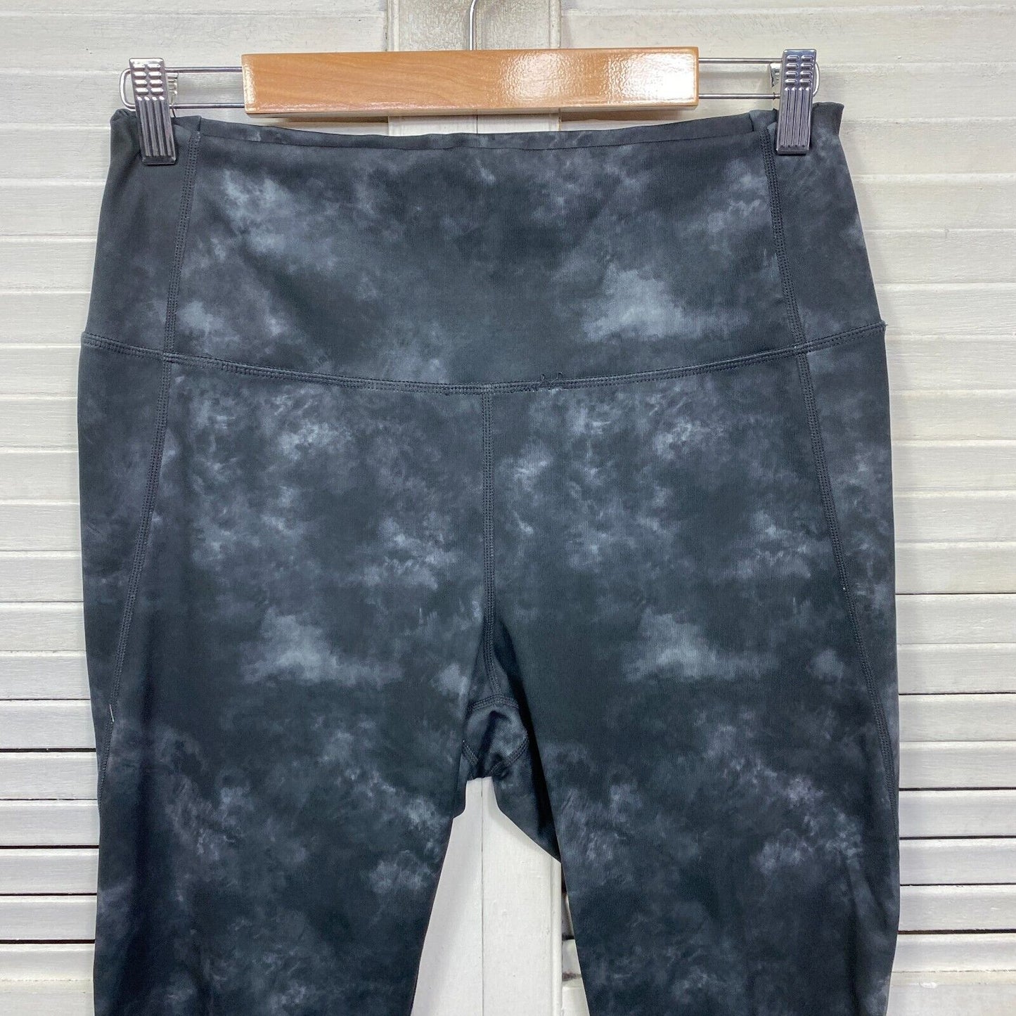 Nimble Activewear Leggings Size 16 XL Grey Marble Print