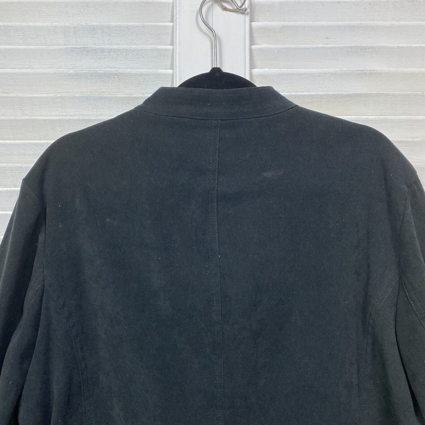 Millers Jacket Top Size 18 Plus Black Full Zip up Long Sleeve