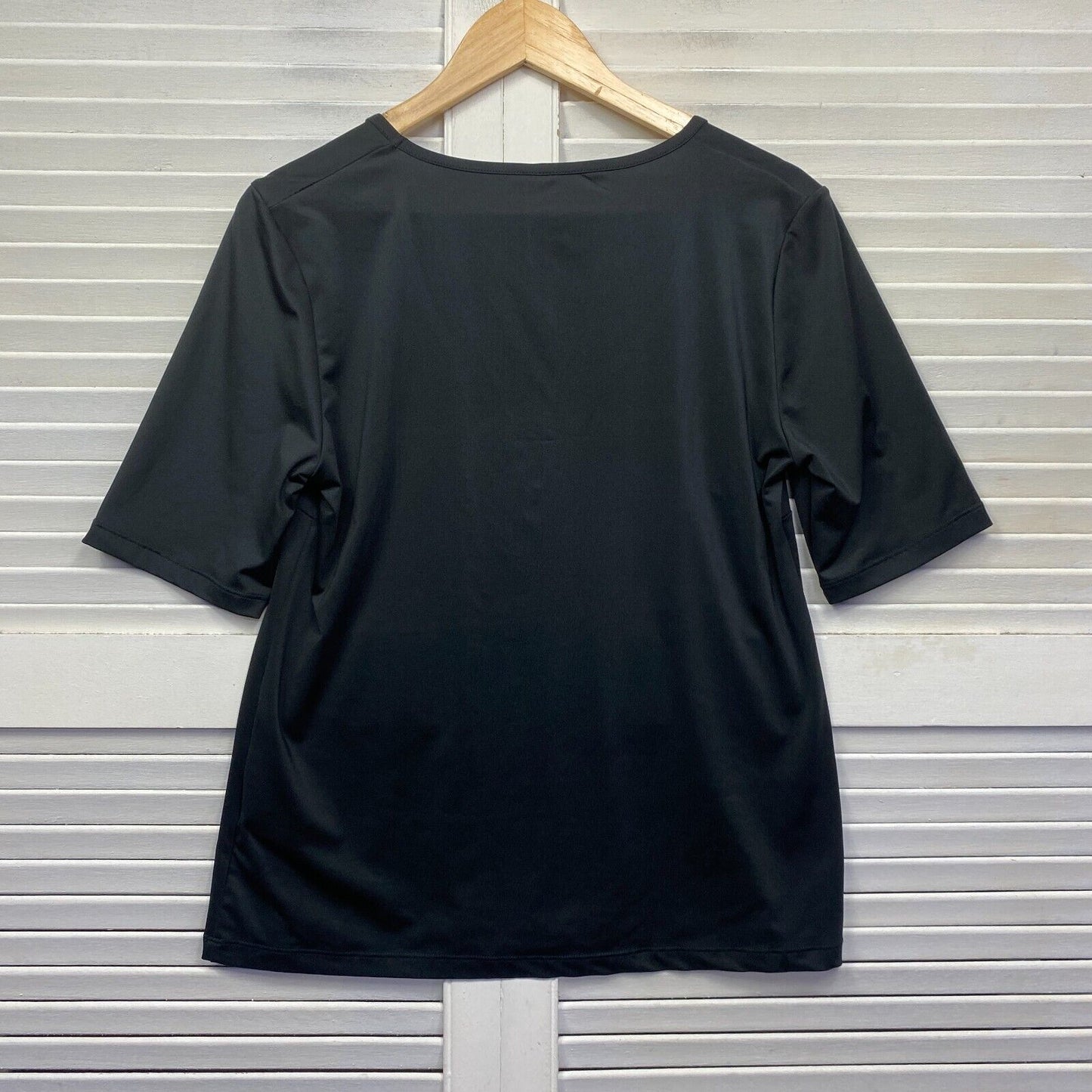 Taking Shape Top 14 Plus XS Black Layer Short Sleeve