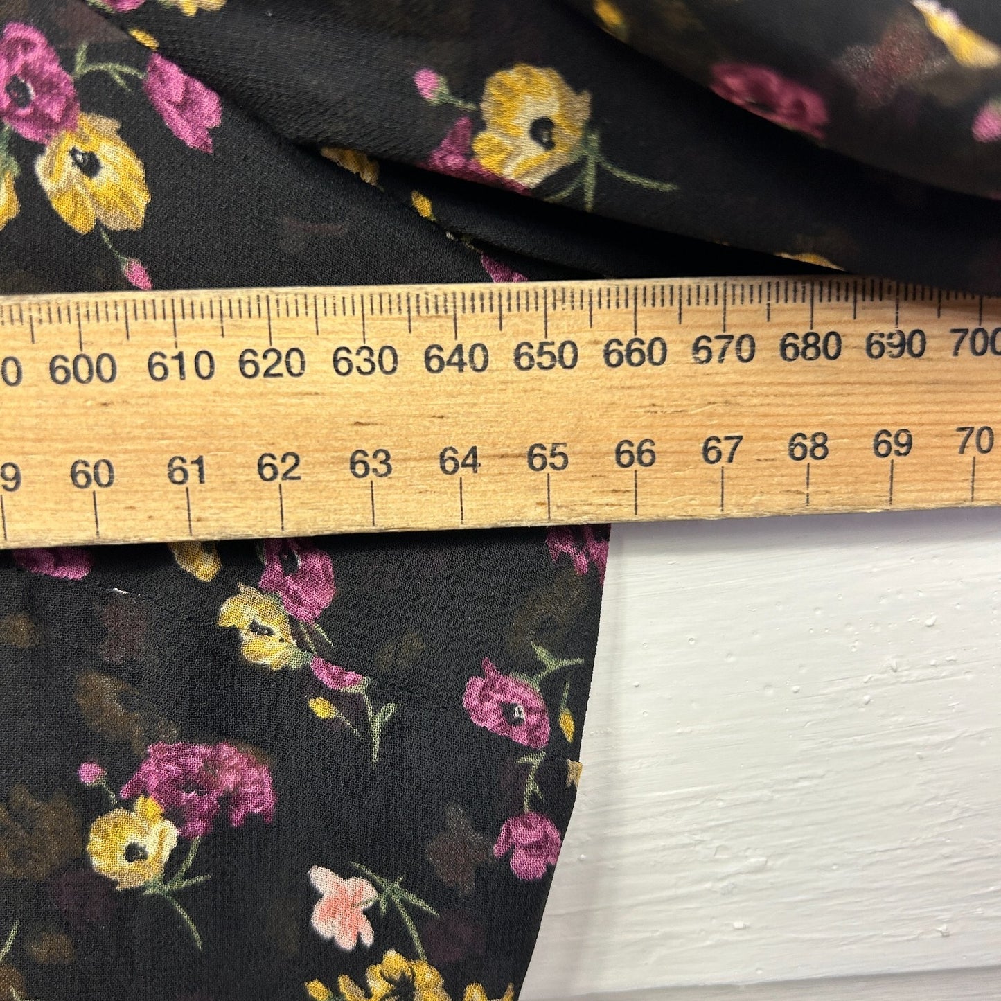 Torrid Dress Size 3 20 22 Long Sleeve Black Floral Sheer